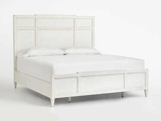 Henry & Mason  -  Linden Shore White Queen Panel Bed  - AFA00955 view 1