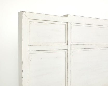 Henry & Mason  -  Linden Shore White Queen Panel Bed  - AFA00955 view 4