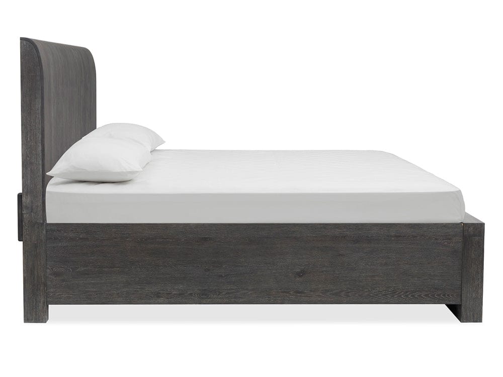 Henry & Mason  -  Linsbury Black Heron California King Panel Storage Bed  - AFA01031 view 4