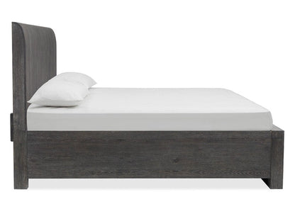 Henry & Mason  -  Linsbury Black Heron California King Panel Storage Bed  - AFA01031 view 4