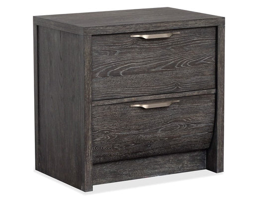 Henry & Mason  -  Linsbury Black Heron Drawer Nightstand  - AFA01034 view 1