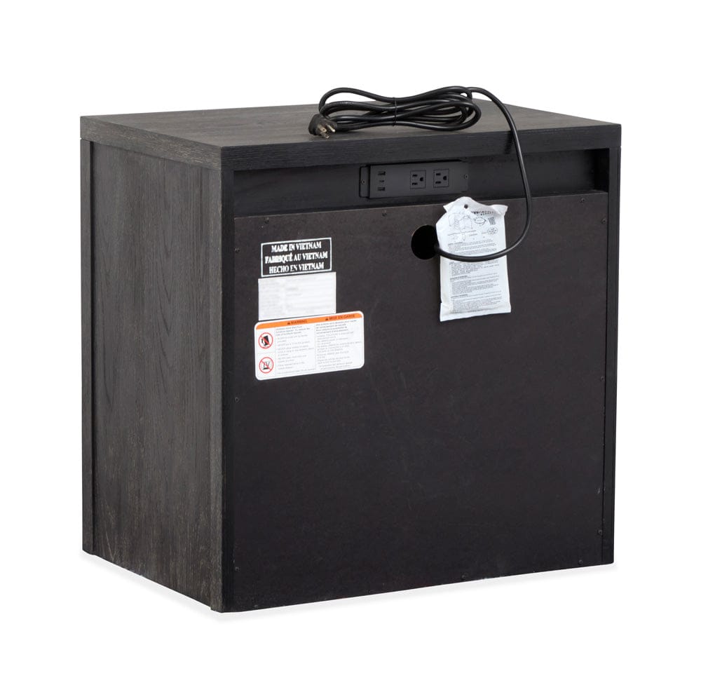 Henry & Mason  -  Linsbury Black Heron Drawer Nightstand  - AFA01034 view 4