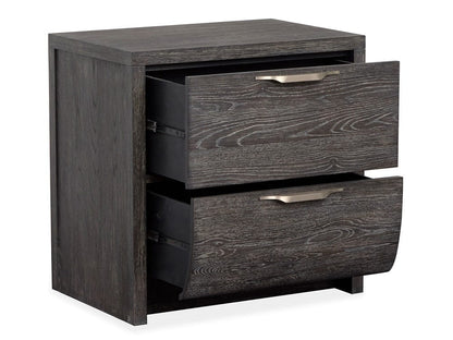 Henry & Mason  -  Linsbury Black Heron Drawer Nightstand  - AFA01034 view 5