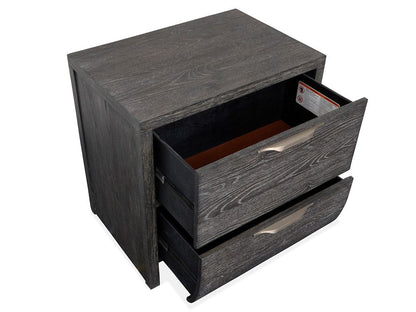 Henry & Mason  -  Linsbury Black Heron Drawer Nightstand  - AFA01034 view 6
