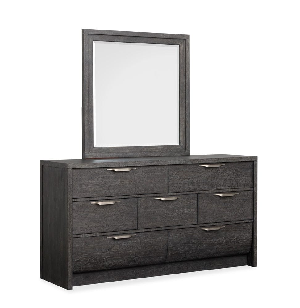 Henry & Mason  -  Linsbury Black Heron Dresser With Portrait Mirror  - AFA01035 view 1