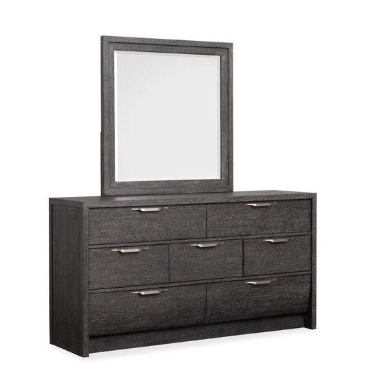 Henry & Mason  -  Linsbury Black Heron Dresser With Portrait Mirror  - AFA01035 view 1