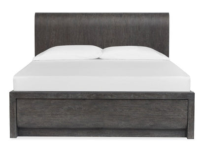 Henry & Mason  -  Linsbury Black Heron King Panel Bed  - AFA01036 view 2