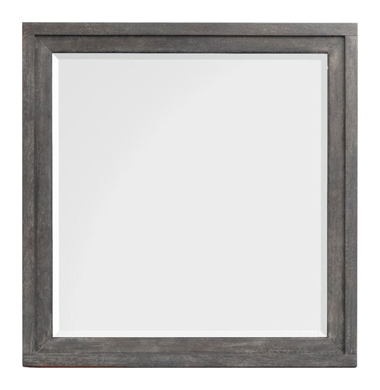 Henry & Mason  -  Linsbury Black Heron Portrait Mirror  - AFA01039 view 1
