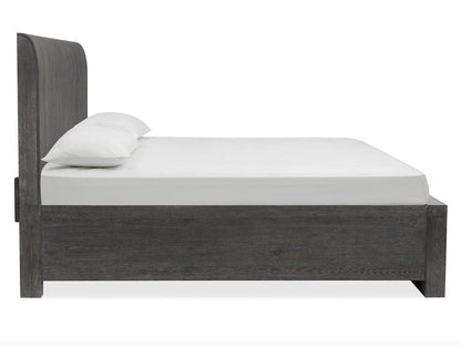 Henry & Mason  -  Linsbury Black Heron Queen Panel Bed  - AFA01040 view 3