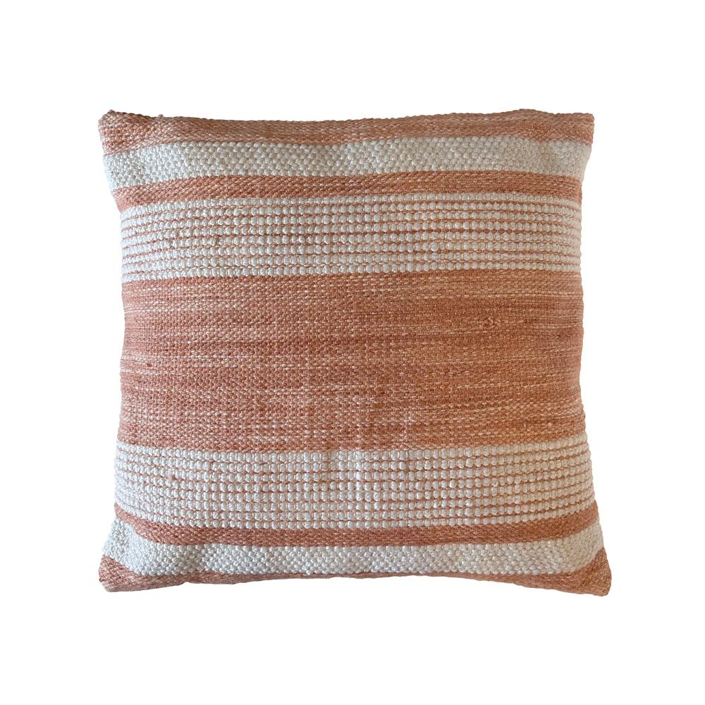 Henry & Mason - Lopea Handwoven Accent Pillow in Terracotta - DV7584 veiw 1