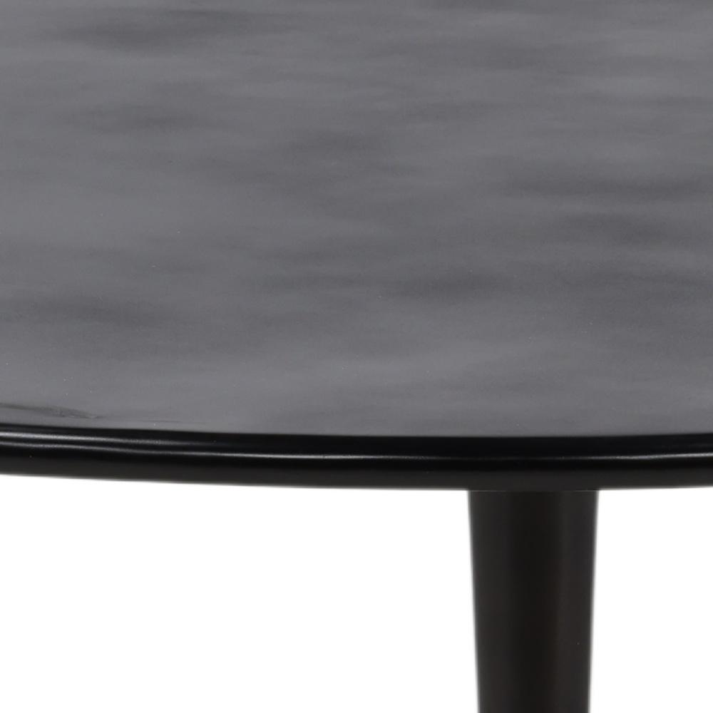 Henry & Mason - Loretta Iron Dining Table in Antique Black Finish - DV7004 veiw 3