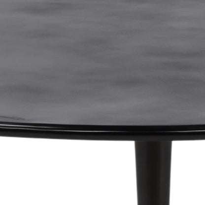 Henry & Mason - Loretta Iron Dining Table in Antique Black Finish - DV7004 veiw 3