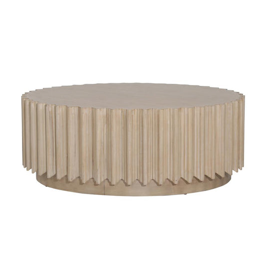 Henry & Mason - Louise 38.5in Round Ruberwood Sining Table in Light Natural Oak - DV7218 veiw 1