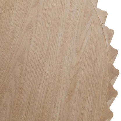 Henry & Mason - Louise 38.5in Round Ruberwood Sining Table in Light Natural Oak - DV7218 veiw 2
