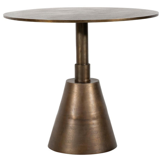Henry & Mason - Luna Cast Aluminum Bistro Table in Oiled Brass Finish - DV7811 veiw 1