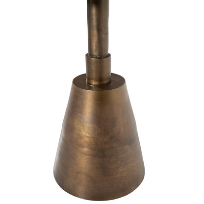 Henry & Mason - Luna Cast Aluminum Bistro Table in Oiled Brass Finish - DV7811 veiw 3