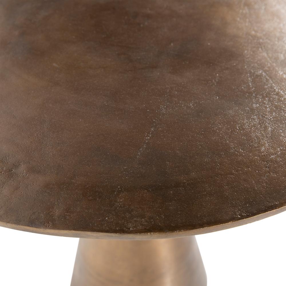 Henry & Mason - Luna Cast Aluminum Bistro Table in Oiled Brass Finish - DV7811 veiw 4