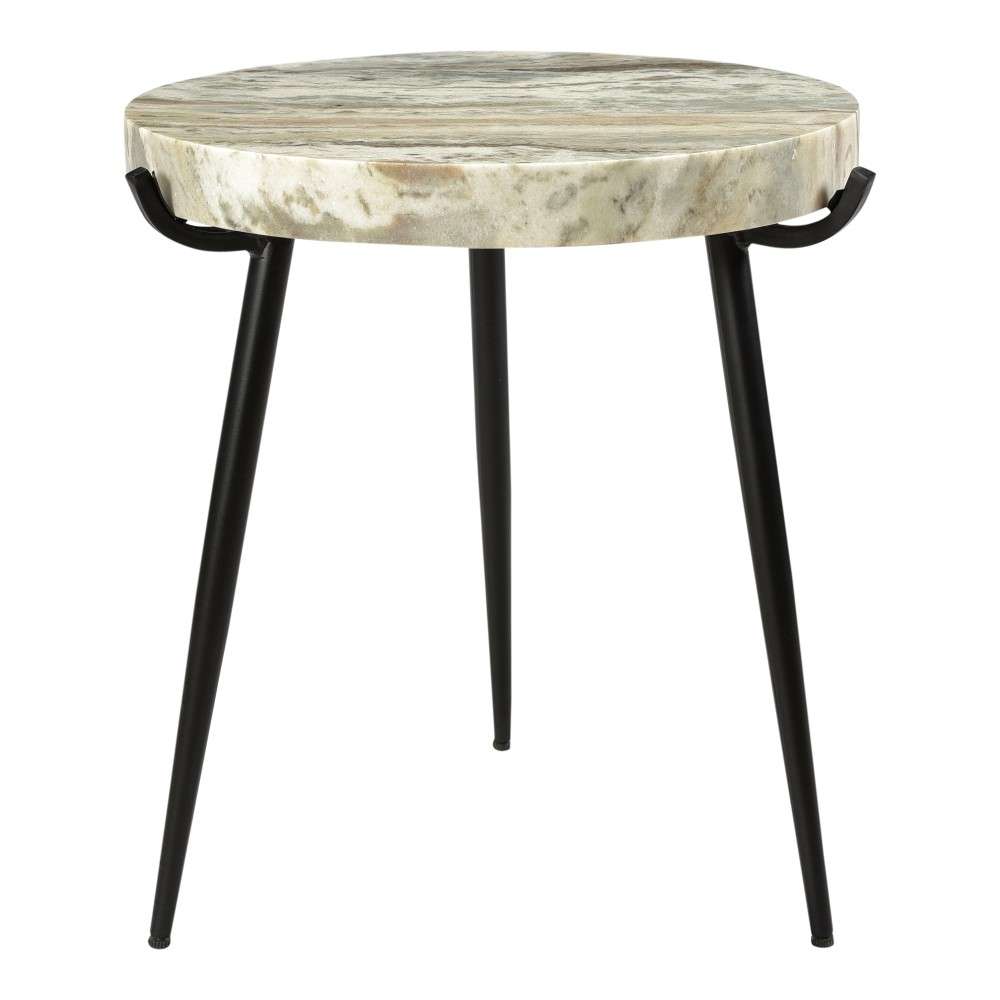 Henry & Mason - Lunar Marble Accent Table - LUN-849-BRO-ACCT veiw 1