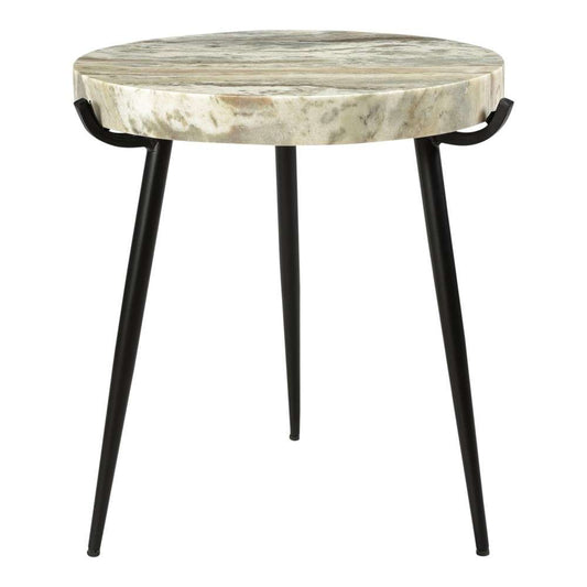 Henry & Mason - Lunar Marble Accent Table - LUN-849-BRO-ACCT veiw 1