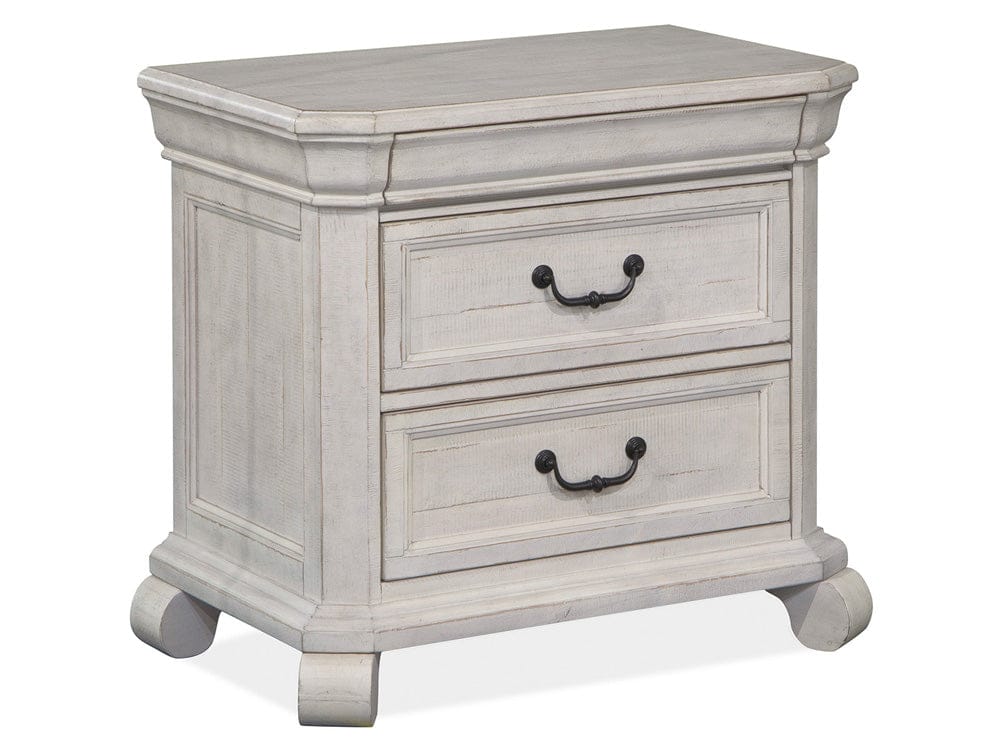 Henry & Mason  -  Lyric Haven Alabaster Drawer Nightstand  - AFA00826 view 1