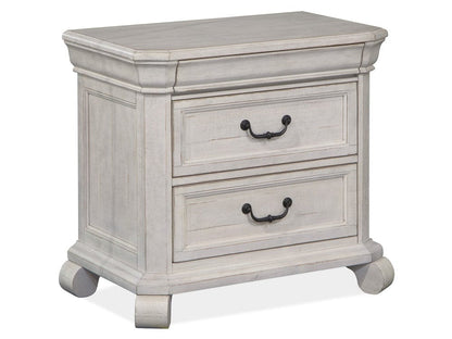 Henry & Mason  -  Lyric Haven Alabaster Drawer Nightstand  - AFA00826 view 1