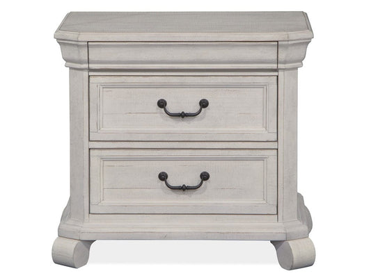 Henry & Mason  -  Lyric Haven Alabaster Drawer Nightstand  - AFA00826 view 2