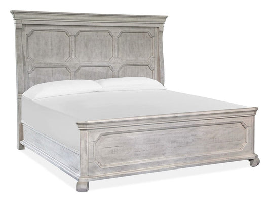 Henry & Mason  -  Lyric Haven Alabaster King Panel Bed  - AFA00827 view 1