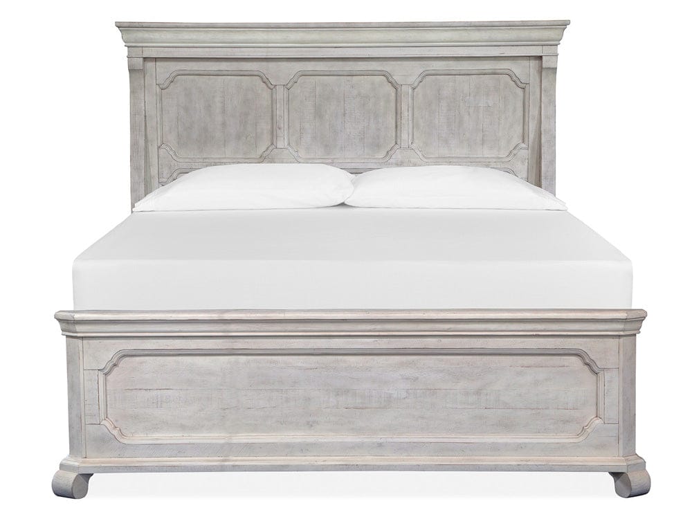 Henry & Mason  -  Lyric Haven Alabaster King Panel Bed  - AFA00827 view 2