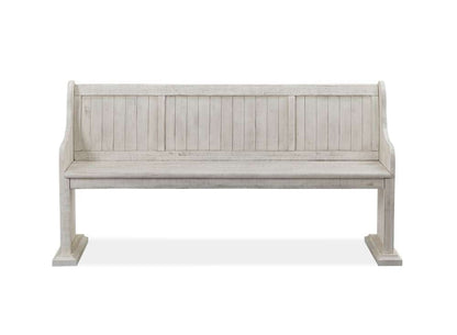 Henry & Mason - Lyric Haven Bench w/Back - AFA00121 view 2