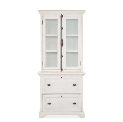 Henry & Mason - Lyric Haven Lateral File with Hutch - AFA00118 view 1