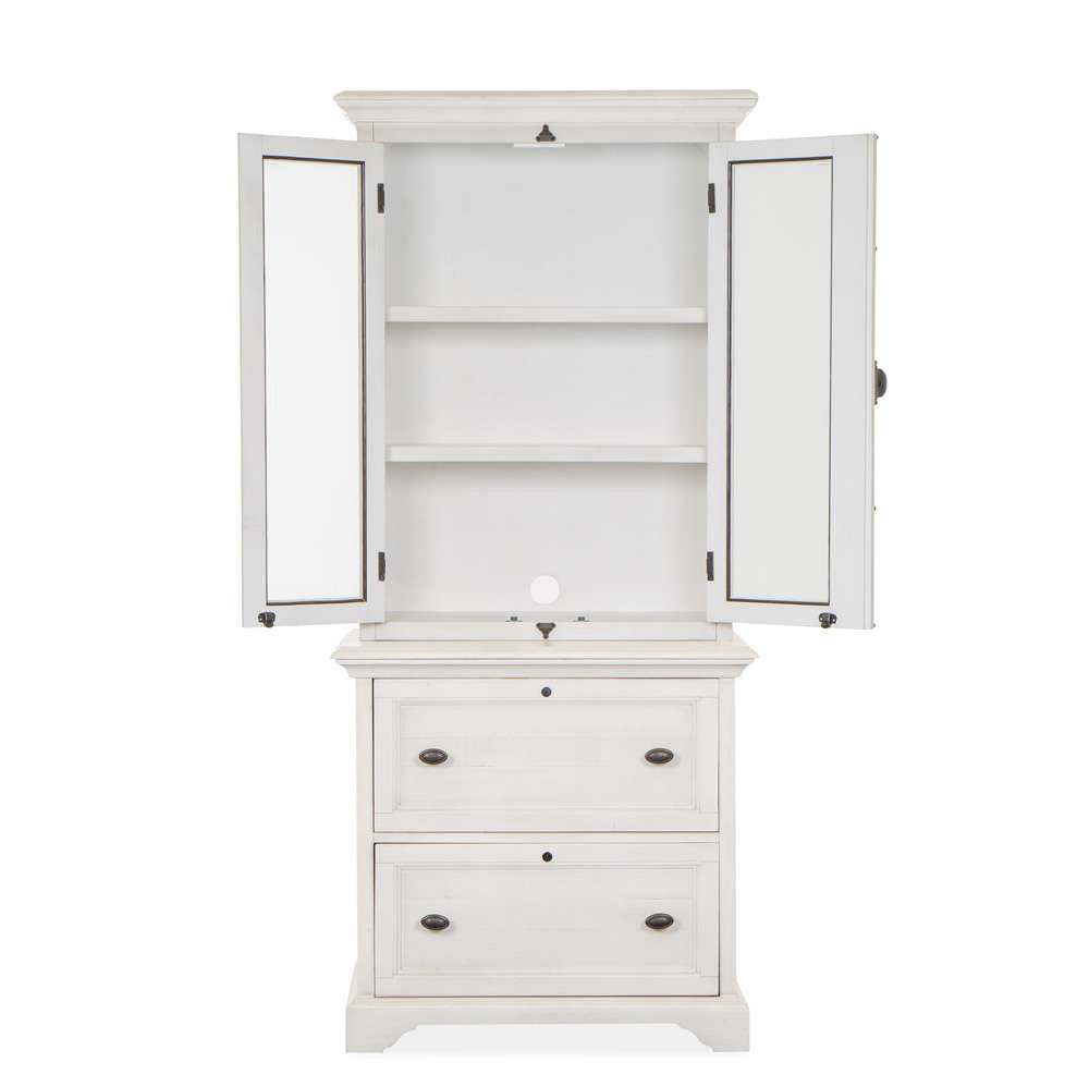 Henry & Mason - Lyric Haven Lateral File with Hutch - AFA00118 view 2