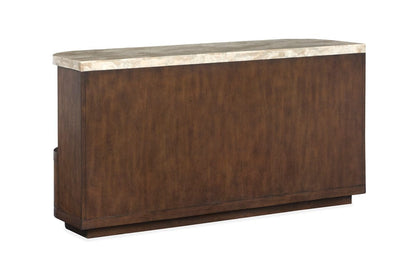 Henry & Mason  -  Macallister Burnt Umber Demilune Sofa Table  - AFA01122 view 4