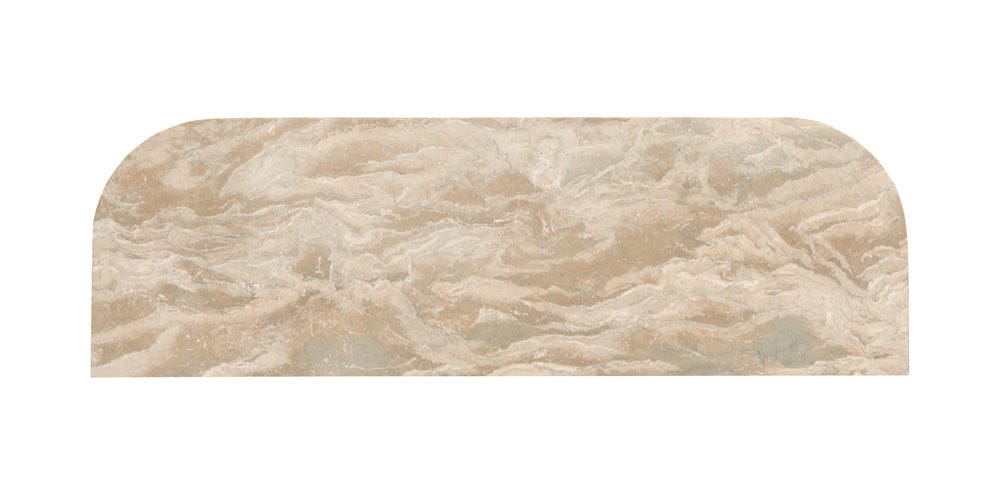 Henry & Mason  -  Macallister Burnt Umber Demilune Sofa Table  - AFA01122 view 10