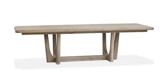 Henry & Mason  -  Maelis Dorian Grey Extendable Trestle Dining Table  - AFA00797 view 2
