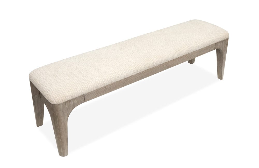 Henry & Mason  -  Maelis Dorian Grey Long Bench  - AFA00798 view 4