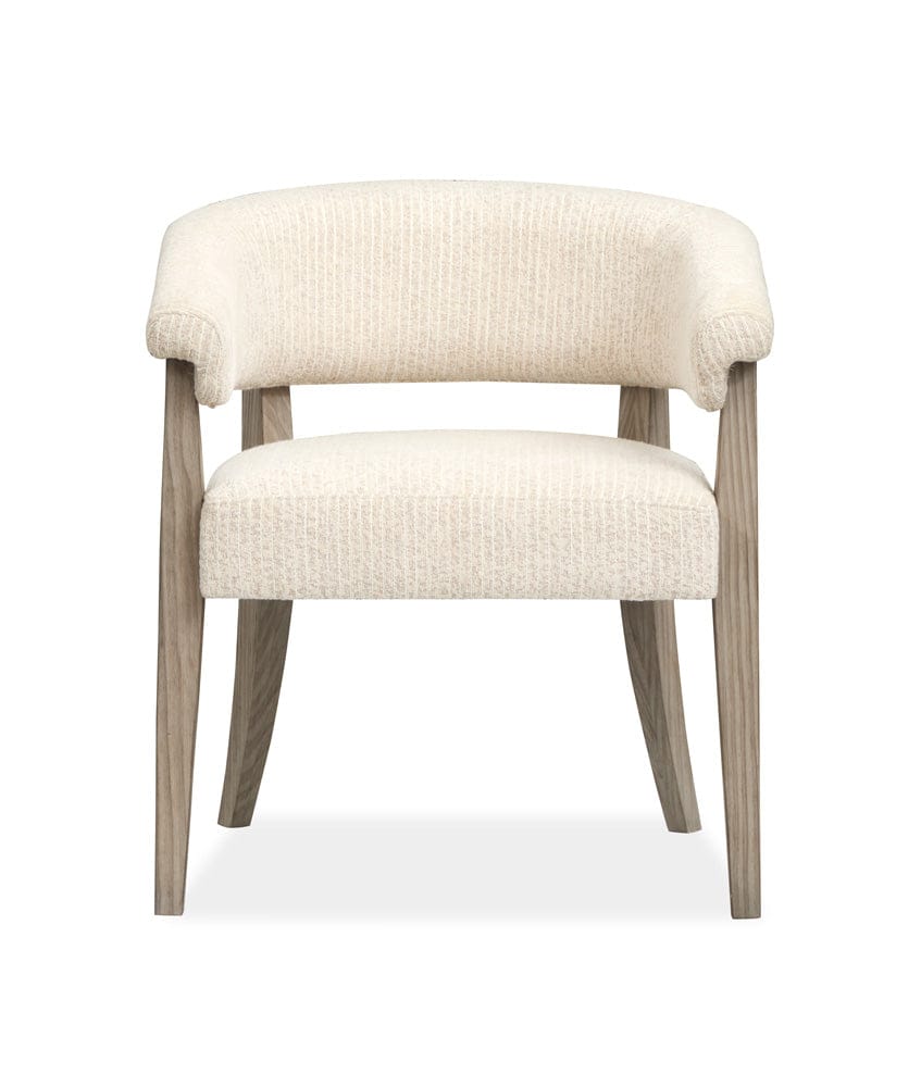 Henry & Mason  -  Maelis Dorian Grey Upholstered Host Chair (Set of 2)  - AFA00800 view 2