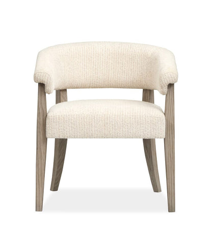Henry & Mason  -  Maelis Dorian Grey Upholstered Host Chair (Set of 2)  - AFA00800 view 2