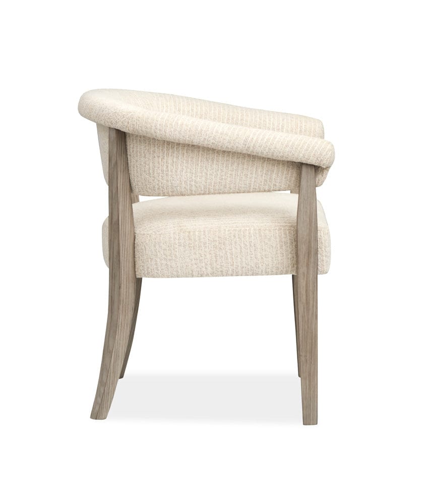 Henry & Mason  -  Maelis Dorian Grey Upholstered Host Chair (Set of 2)  - AFA00800 view 4