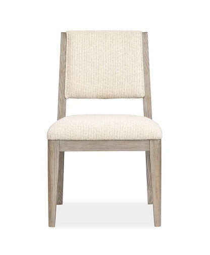 Henry & Mason  -  Maelis Dorian Grey Upholstered Side Chair (Set of 2)  - AFA00801 view 2