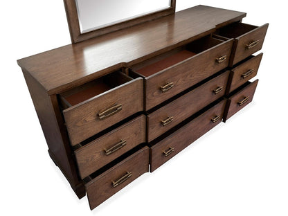 Henry & Mason  -  Maple Mill Spiced Rum Drawer Dresser  - AFA01390 view 3
