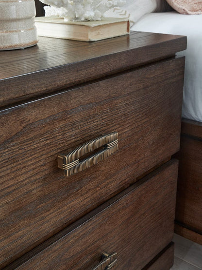 Henry & Mason  -  Maple Mill Spiced Rum Drawer Nightstand  - AFA01392 view 7