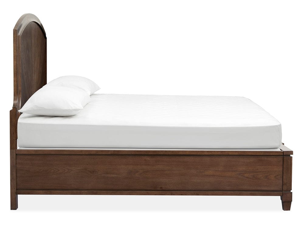 Henry & Mason  -  Maple Mill Spiced Rum Queen Panel Bed  - AFA01394 view 3