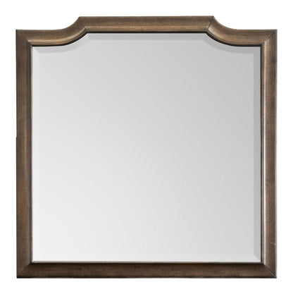 Henry & Mason  -  Maple Mill Spiced Rum Shaped Mirror  - AFA01395 view 1