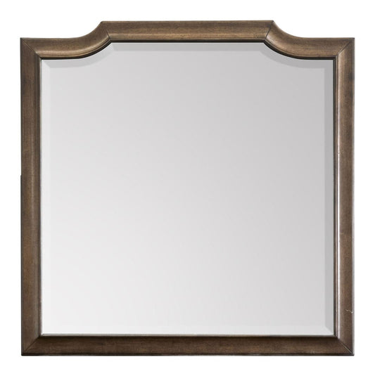 Henry & Mason  -  Maple Mill Spiced Rum Shaped Mirror  - AFA01395 view 1