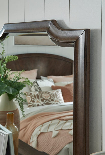 Henry & Mason  -  Maple Mill Spiced Rum Shaped Mirror  - AFA01395 view 3