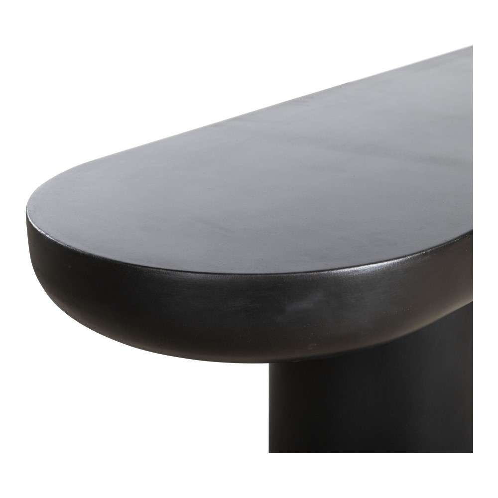 Henry & Mason - Mars 2 Leg Bench in Black - 2LE-840-BLA-BEN veiw 4