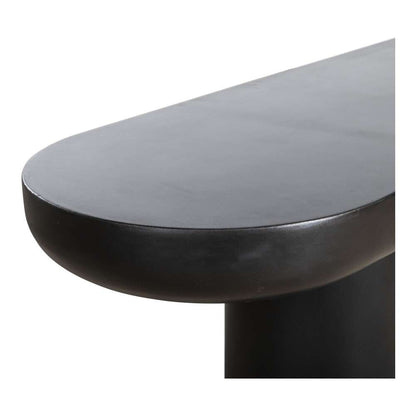Henry & Mason - Mars 2 Leg Bench in Black - 2LE-840-BLA-BEN veiw 4