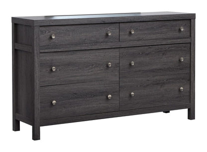 Henry & Mason  -  Merrinwylde Raisin Black Double Drawer Dresser  - AFA01126 view 1