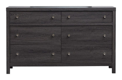 Henry & Mason  -  Merrinwylde Raisin Black Double Drawer Dresser  - AFA01126 view 2