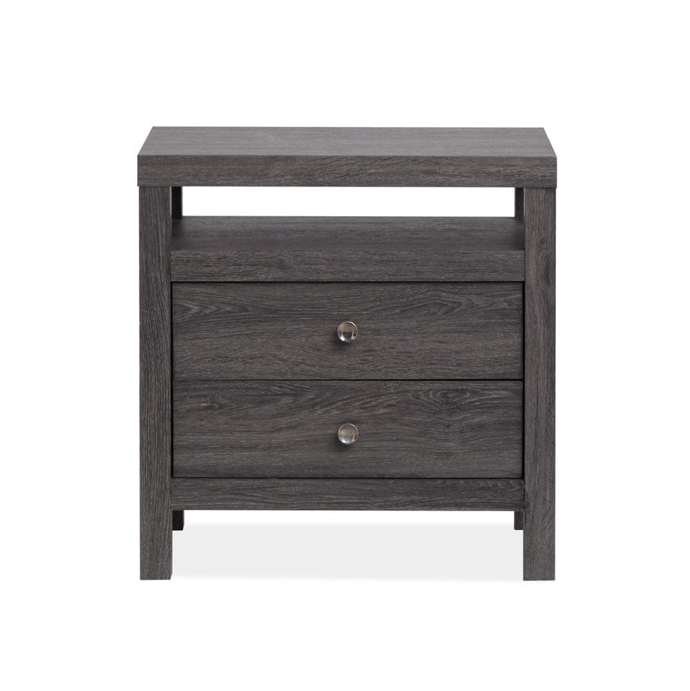Henry & Mason  -  Merrinwylde Raisin Black Drawer Nightstand  - AFA01128 view 2